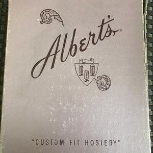 Vintage Box Albert's Hosiery Thigh High Stockings